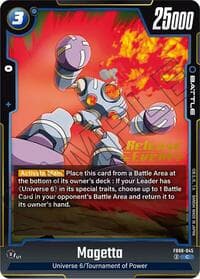 Magetta - Saiyan's Pride Release Event Cards - Dragon Ball Super: Fusion World card