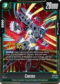 Cacao - Saiyan's Pride Release Event Cards - Dragon Ball Super: Fusion World card