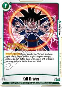 Kill Driver - Saiyan's Pride Release Event Cards - Dragon Ball Super: Fusion World card