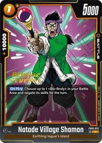 Natade Village Shaman - Saiyan's Pride Release Event Cards - Dragon Ball Super: Fusion World card
