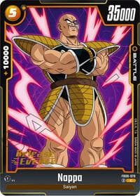 Nappa - Saiyan's Pride Release Event Cards - Dragon Ball Super: Fusion World card
