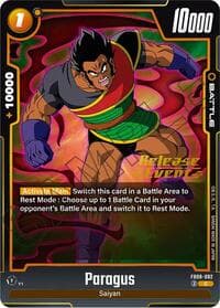Paragus - FB08-082 - Saiyan's Pride Release Event Cards - Dragon Ball Super: Fusion World card