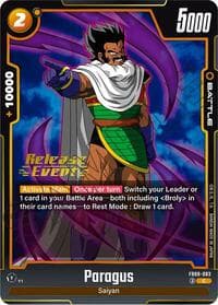 Paragus - FB08-083 - Saiyan's Pride Release Event Cards - Dragon Ball Super: Fusion World card