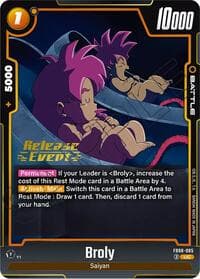 Broly - FB08-085 - Saiyan's Pride Release Event Cards - Dragon Ball Super: Fusion World card