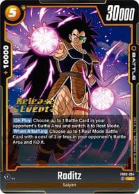 Raditz - FB08-094 - Saiyan's Pride Release Event Cards - Dragon Ball Super: Fusion World card