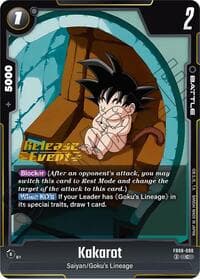 Kakarot - FB08-098 - Saiyan's Pride Release Event Cards - Dragon Ball Super: Fusion World card