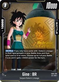 Gine : BR - Saiyan's Pride Release Event Cards - Dragon Ball Super: Fusion World card