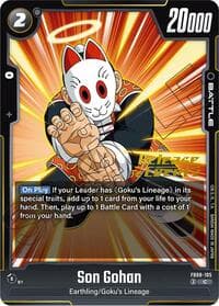 Son Gohan - Saiyan's Pride Release Event Cards - Dragon Ball Super: Fusion World card
