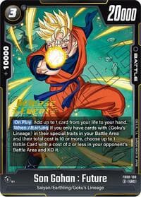 Son Gohan : Future - FB08-108 - Saiyan's Pride Release Event Cards - Dragon Ball Super: Fusion World card