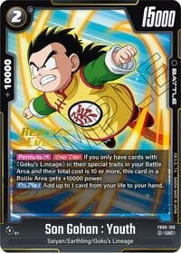 Son Gohan : Youth - FB08-109 - Saiyan's Pride Release Event Cards - Dragon Ball Super: Fusion World card
