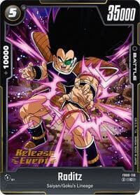 Raditz - FB08-118 - Saiyan's Pride Release Event Cards - Dragon Ball Super: Fusion World card