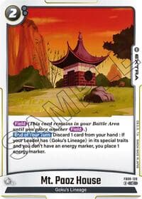 Mt. Paoz House - Saiyan's Pride Release Event Cards - Dragon Ball Super: Fusion World card