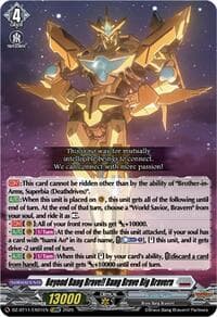 Beyond Bang Brave!! Bang Brave Big Bravern - DZ-BT11: Symphony of Might & Bloom - Cardfight Vanguard card