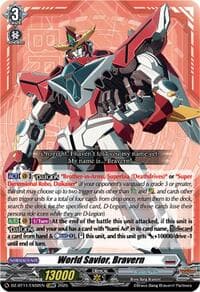 World Savior, Bravern - DZ-BT11: Symphony of Might & Bloom - Cardfight Vanguard card
