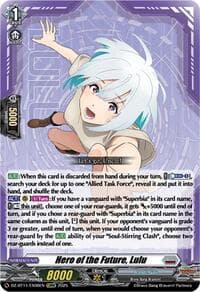 Hero of the Future, Lulu - DZ-BT11: Symphony of Might & Bloom - Cardfight Vanguard card