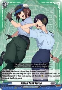 Allied Task Force - DZ-BT11: Symphony of Might & Bloom - Cardfight Vanguard card