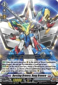 Bursting Bravery, Bang Bravern - DZ-BT11: Symphony of Might & Bloom - Cardfight Vanguard card