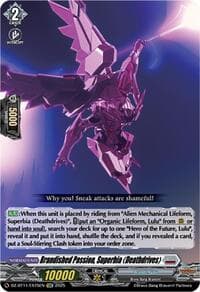 Brandished Passion, Superbia (Deathdrives) - DZ-BT11: Symphony of Might & Bloom - Cardfight Vanguard card