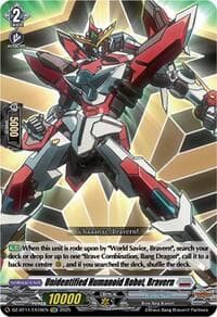 Unidentified Humanoid Robot, Bravern - DZ-BT11: Symphony of Might & Bloom - Cardfight Vanguard card