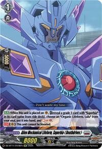 Alien Mechanical Lifeform, Superbia (Deathdrives) - DZ-BT11: Symphony of Might & Bloom - Cardfight Vanguard card