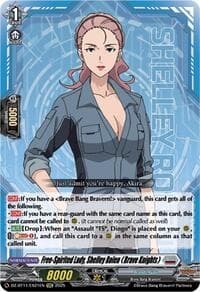 Free-Spirited Lady, Shelley Rolen (Brave Knights) - DZ-BT11: Symphony of Might & Bloom - Cardfight Vanguard card