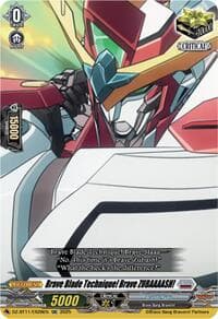 Brave Blade Technique! Brave ZUBAAAASH! - DZ-BT11: Symphony of Might & Bloom - Cardfight Vanguard card