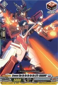 Braveee Shu-Ba-Ba-Ba-Ba-Ba(x25)-BAAAANG! - DZ-BT11: Symphony of Might & Bloom - Cardfight Vanguard card