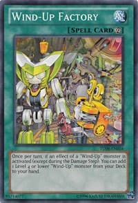 Wind-Up Factory - Turbo Pack: Booster Eight - YuGiOh card