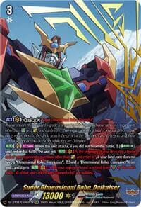 Super Dimensional Robo, Daikaiser - DZ-BT11: Symphony of Might & Bloom - Cardfight Vanguard card