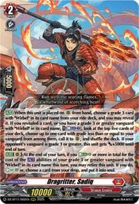 Dragritter, Sadiq - DZ-BT11: Symphony of Might & Bloom - Cardfight Vanguard card