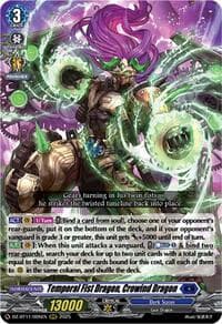 Temporal Fist Dragon, Crowind Dragon - DZ-BT11: Symphony of Might & Bloom - Cardfight Vanguard card