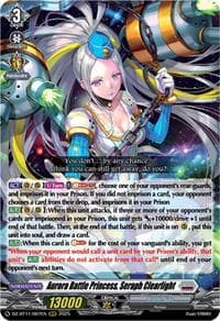 Aurora Battle Princess, Seraph Clearlight - DZ-BT11: Symphony of Might & Bloom - Cardfight Vanguard card