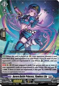 Aurora Battle Princess, Flawless Lila - DZ-BT11: Symphony of Might & Bloom - Cardfight Vanguard card