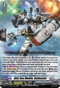 Blitz Neo Mobile, Heldentatt - DZ-BT11: Symphony of Might & Bloom - Cardfight Vanguard card
