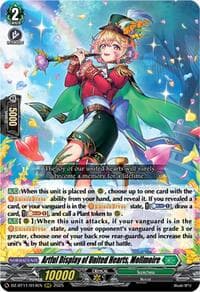 Artful Display of United Hearts, Mollmoire - DZ-BT11: Symphony of Might & Bloom - Cardfight Vanguard card