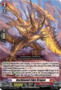 Rockbound Edge Dragon - DZ-BT11: Symphony of Might & Bloom - Cardfight Vanguard card