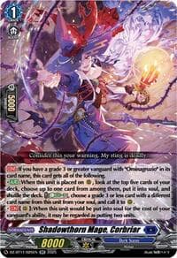 Shadowthorn Mage, Corbriar - DZ-BT11: Symphony of Might & Bloom - Cardfight Vanguard card