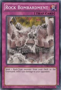 Rock Bombardment - Turbo Pack: Booster Eight - YuGiOh card