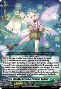 One Who Arrived at Paradise, Bellnoir - DZ-BT11: Symphony of Might & Bloom - Cardfight Vanguard card