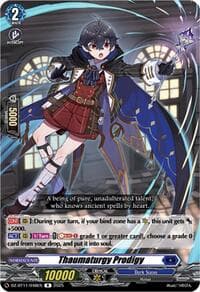 Thaumaturgy Prodigy - DZ-BT11: Symphony of Might & Bloom - Cardfight Vanguard card