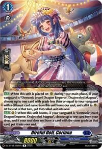 Direful Doll, Corinna - DZ-BT11: Symphony of Might & Bloom - Cardfight Vanguard card