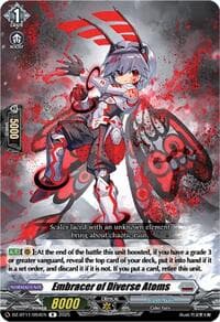 Embracer of Diverse Atoms - DZ-BT11: Symphony of Might & Bloom - Cardfight Vanguard card