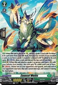 Counsel Woltis - DZ-BT11: Symphony of Might & Bloom - Cardfight Vanguard card