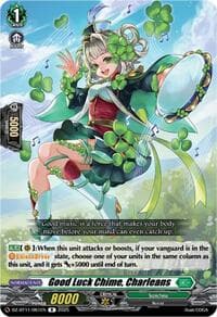 Good Luck Chime, Charleans - DZ-BT11: Symphony of Might & Bloom - Cardfight Vanguard card
