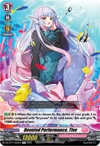 Devoted Performance, Tive - DZ-BT11: Symphony of Might & Bloom - Cardfight Vanguard card