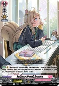 Solitary World, Ezorina - DZ-BT11: Symphony of Might & Bloom - Cardfight Vanguard card