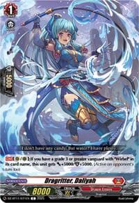 Dragritter, Daliyah - DZ-BT11: Symphony of Might & Bloom - Cardfight Vanguard card