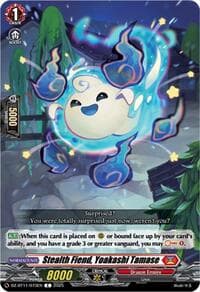 Stealth Fiend, Yoakashi Tamase - DZ-BT11: Symphony of Might & Bloom - Cardfight Vanguard card