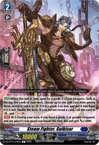 Steam Fighter, Gulkisar - DZ-BT11: Symphony of Might & Bloom - Cardfight Vanguard card