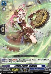Steam Cutter, Samium - DZ-BT11: Symphony of Might & Bloom - Cardfight Vanguard card